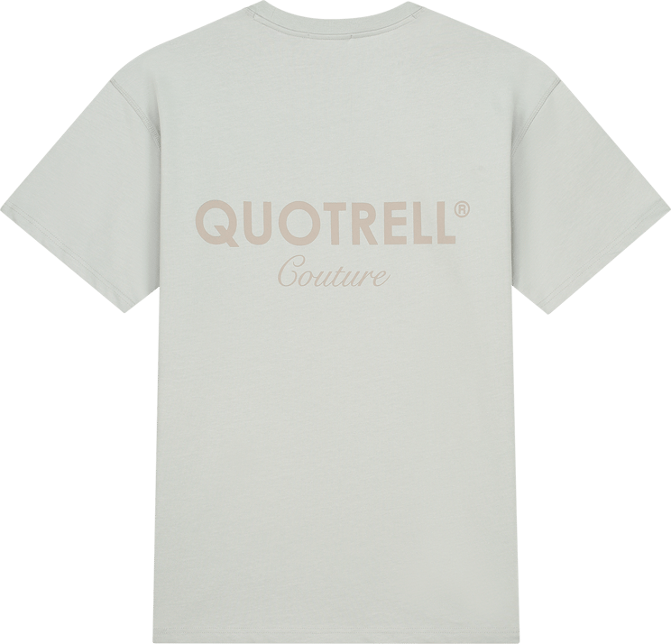 Quotrell Sarasota T-shirt | Stone/grey Grijs
