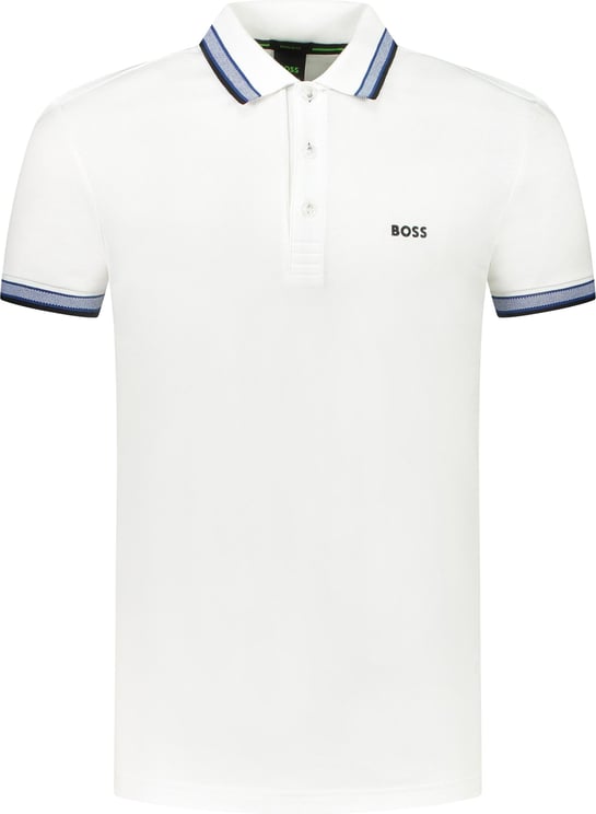 Hugo Boss Boss Polo Wit Wit