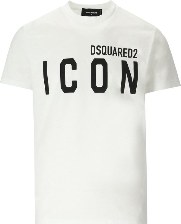 Dsquared2 Be Icon Cool T-Shirt Wit