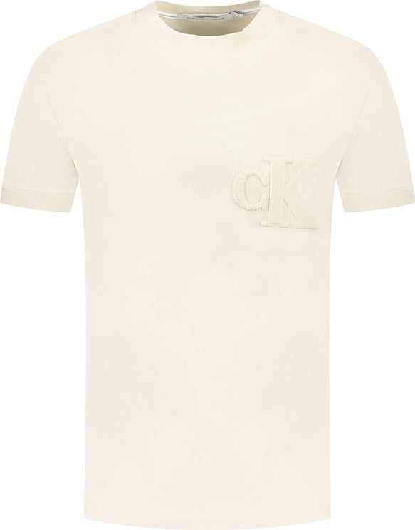 Calvin Klein T-shirt Beige Beige