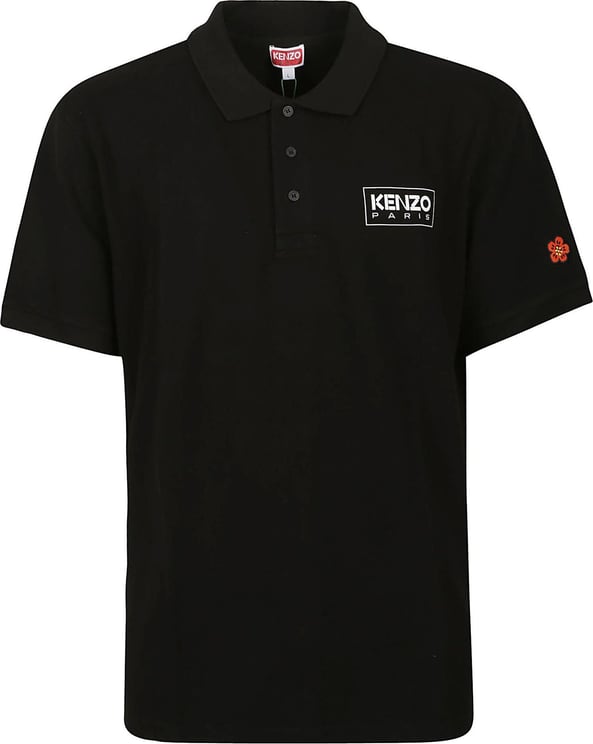 Kenzo Classic Polo Shirt Black Zwart