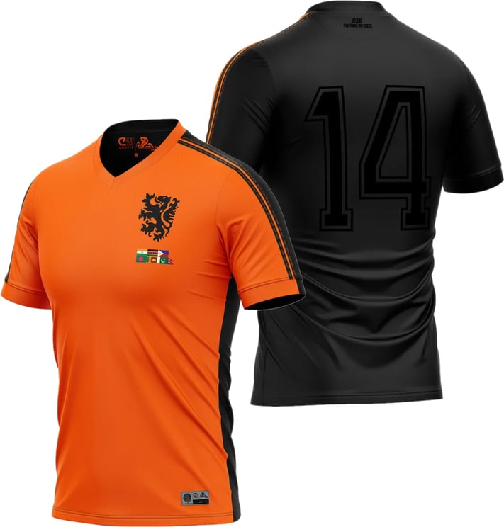 Cruyff World Cup Pro2 Heren Oranje/Zwart Oranje