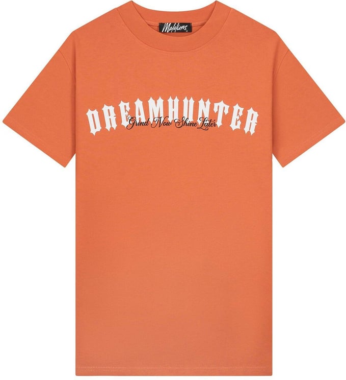Malelions Dreamhunter T-Shirt - Orange/White Oranje