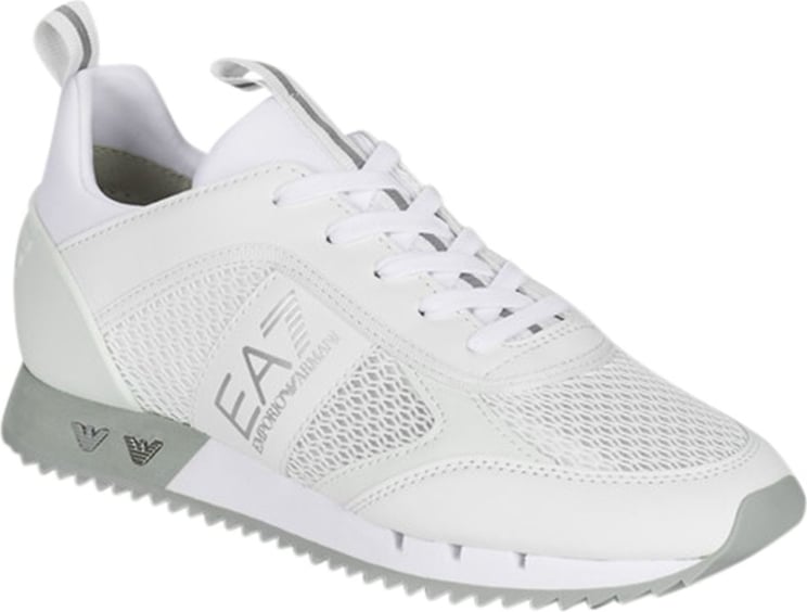 EA7 Sneaker wit/zilver Wit