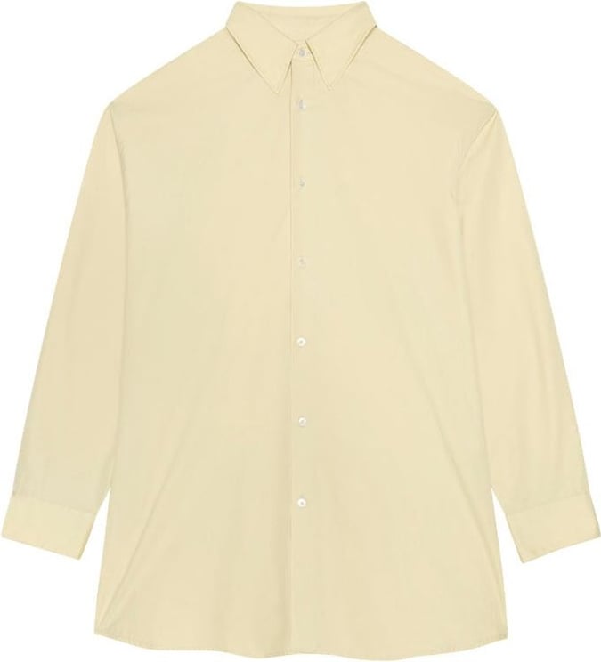 Lemaire Long Shirt Dusty Yellow Geel