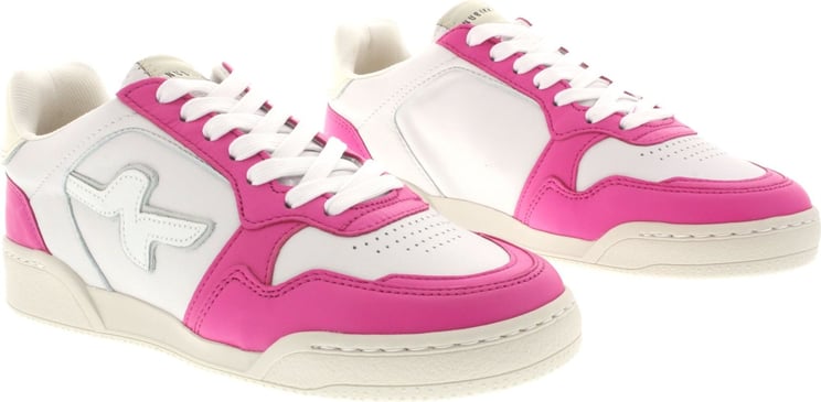 Nubikk Blueberry Pulse | Wit Roze Sneakers voor Dames Wit