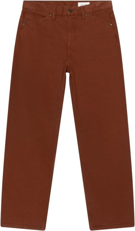 Lemaire Seamless Jeans Brick Brown Bruin