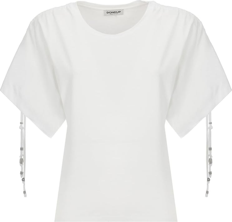 Dondup T-shirts And Polos White Neutraal