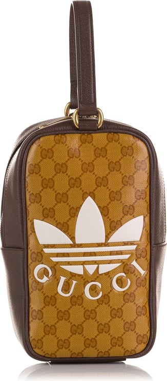 Gucci x Adidas Mini Handbag Bruin