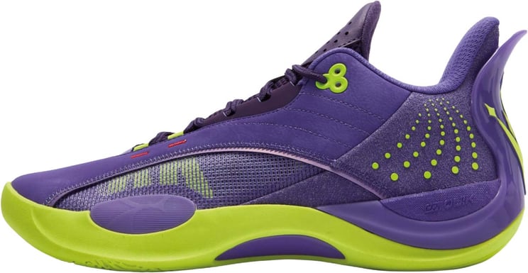 361 Degrees 361 Degrees Team Joker Basketbalschoen Paars Groen