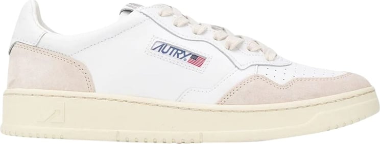 Autry Medalist Low Suede White Wit