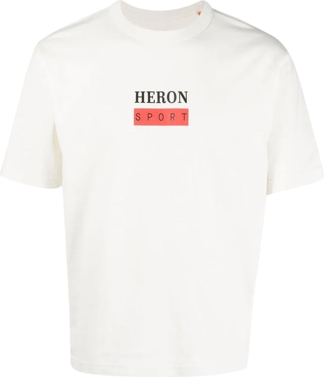 Heron Preston logo-print cotton T-shirt Neutraal