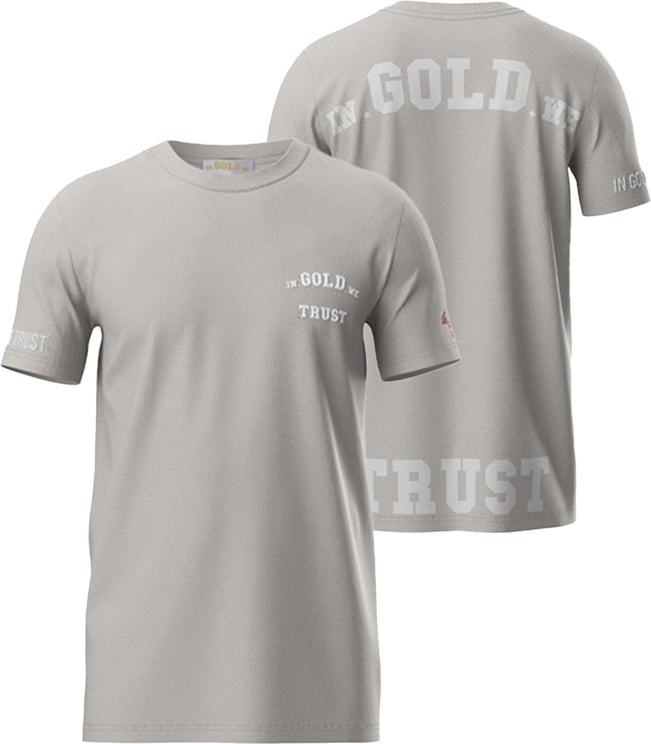 In Gold We Trust In Gold We Trust T-shirt The Pusha Wind Chime Taupe