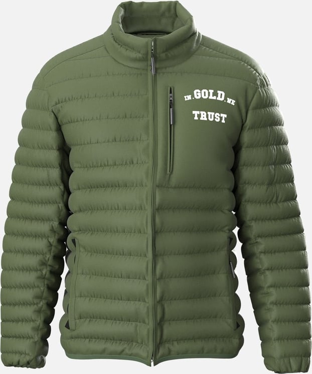 In Gold We Trust In Gold We Trust Jacket The K1 Forest Night Groen