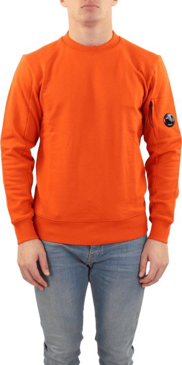 CP Company Heren Light Fleece Sweatshirt Oranje Geel