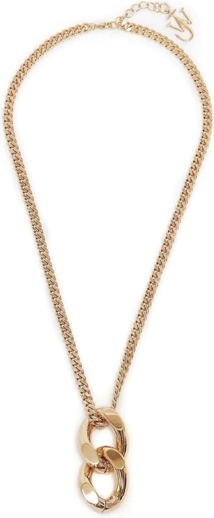 J.W. Anderson chain-link pendant necklace Metallic