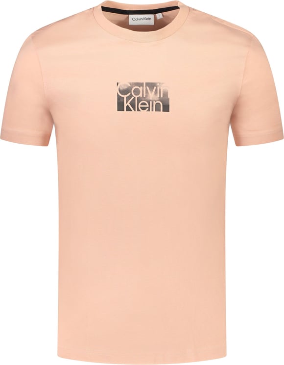 Calvin Klein T-shirt Roze Roze
