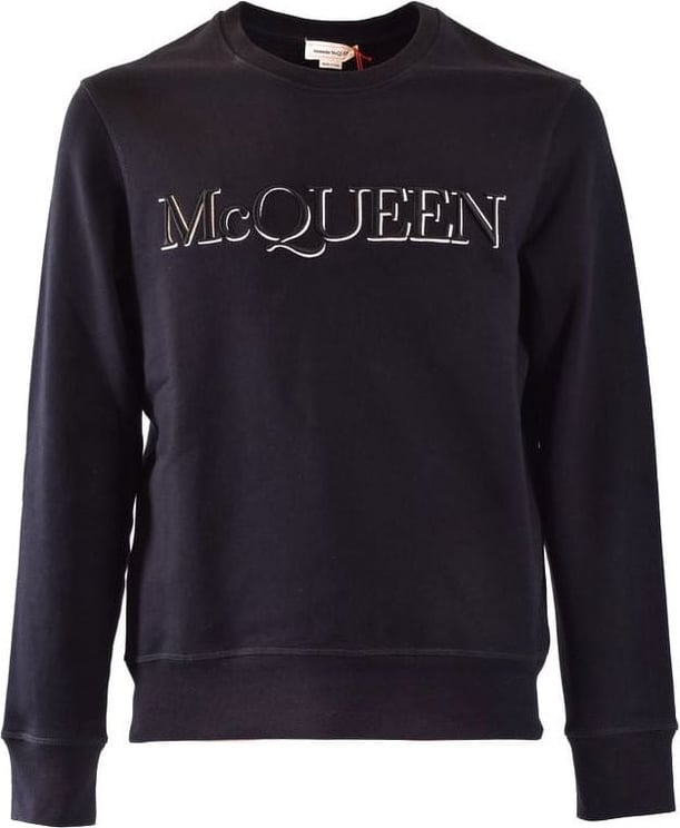 Alexander McQueen Sweatshirt Black Zwart