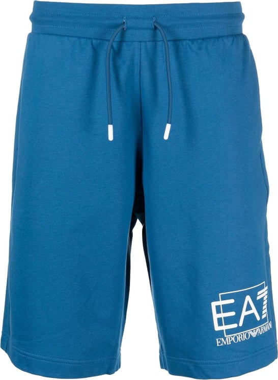 EA7 Shorts Blue Blauw