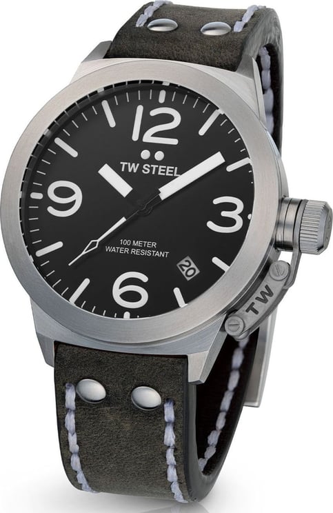 TW Steel CS101 Canteen horloge 45 mm Zwart