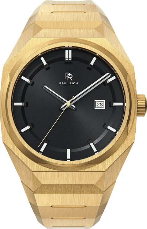 Paul Rich Elements Black Tiger Steel ELE03 horloge Zwart
