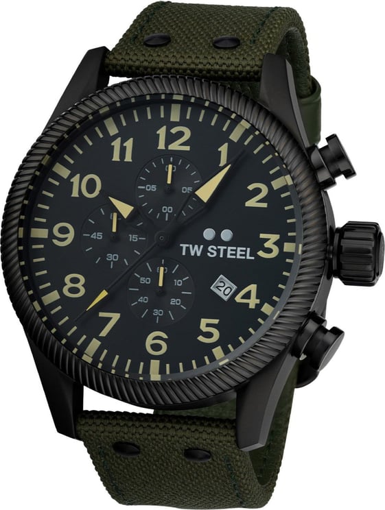 TW Steel VS112 Volante chronograaf horloge 48 mm Grijs