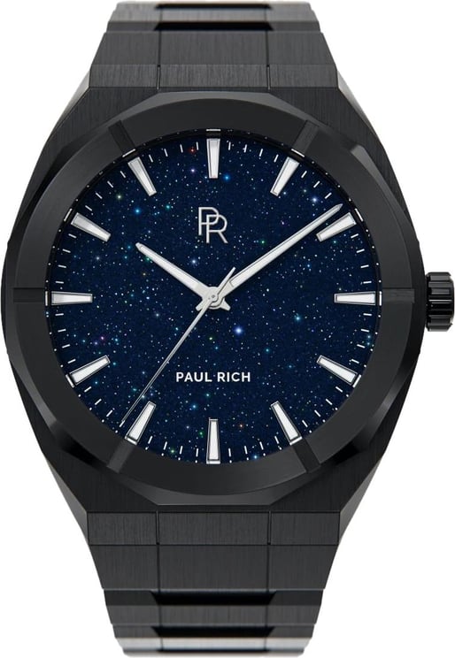 Paul Rich Cosmic Collection Black COS01 horloge 45 mm Blauw