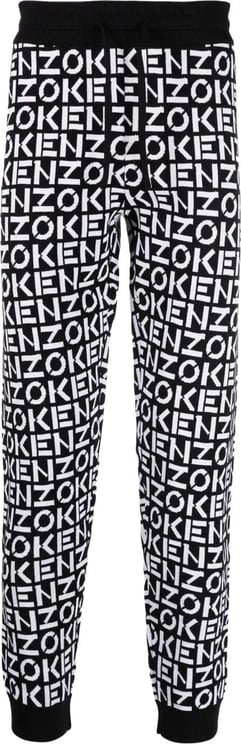 Kenzo Classic Monogram Joggers Sweatpants Zwart
