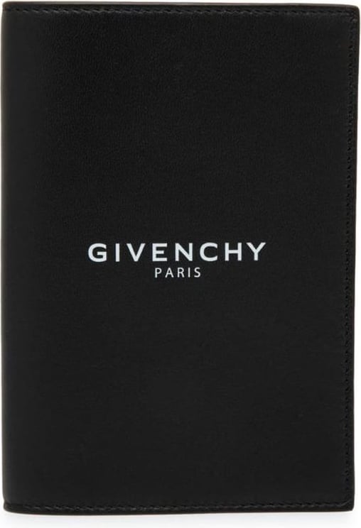 Givenchy Givenchy Logo Passport Holder Zwart