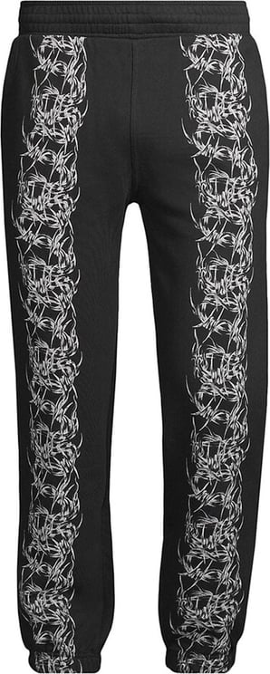 Givenchy Givenchy Cotton Printed Pants Zwart