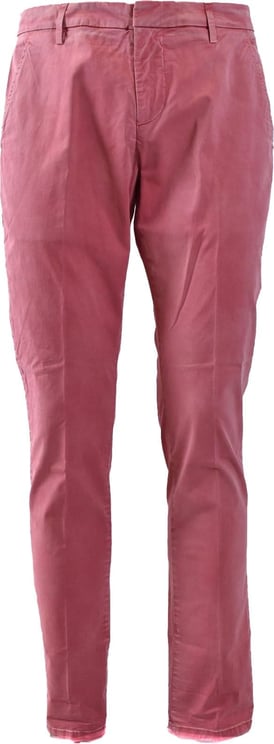 Dondup Trousers Pink Roze