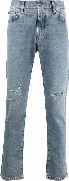 OFF-WHITE Off-White Skinny Denim Jeans Blauw