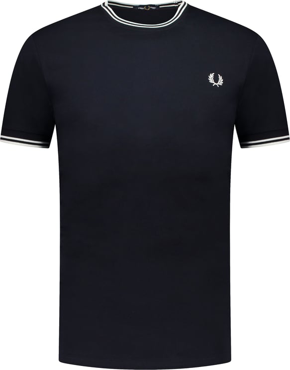 Fred Perry T-shirt Blauw Blauw