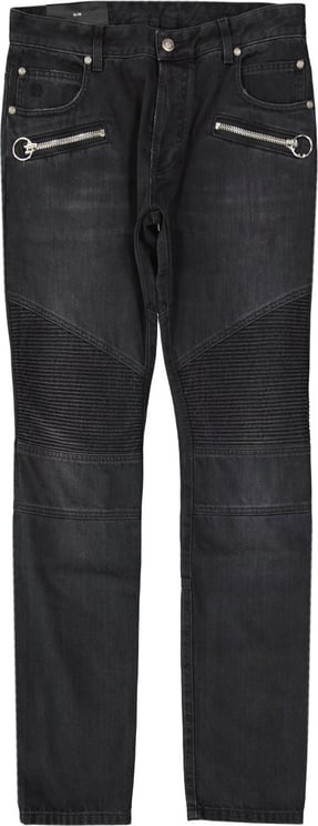 Balmain Balmain Cotton Slim Denim Jeans Zwart