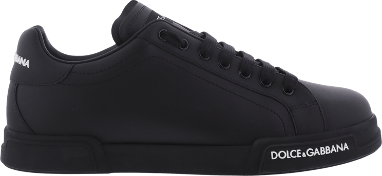 Dolce & Gabbana Continuative Low-Top Sneakers Zwart