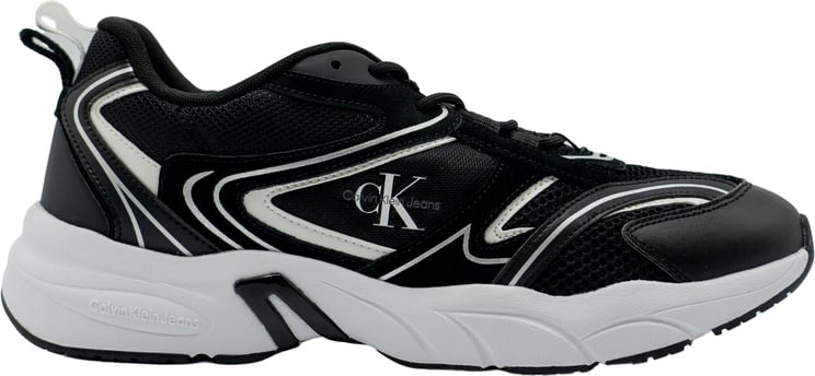 Calvin Klein Retro Tennis Sneakers Zwart