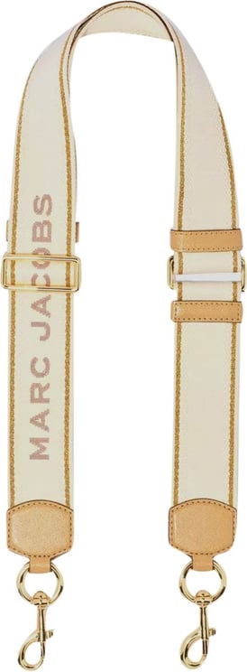 Marc Jacobs Branded Shoulder Strap Beige