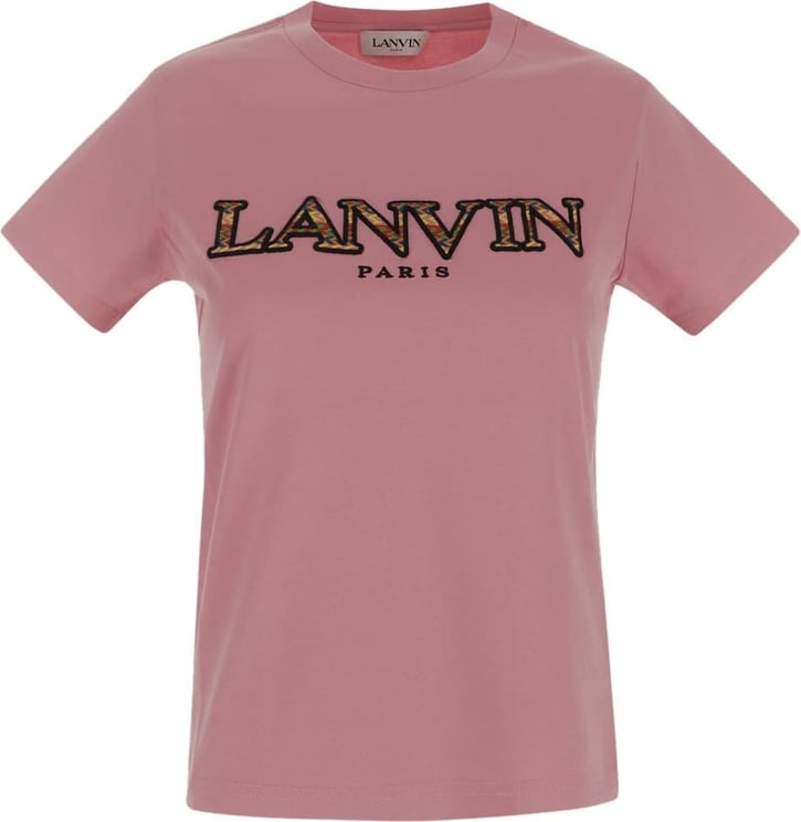 Lanvin Logo T-Shirt Roze