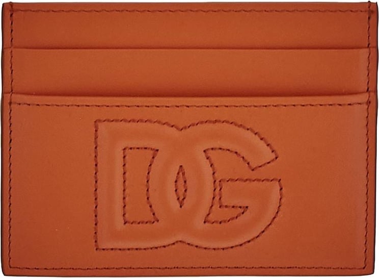 Dolce & Gabbana DG Logo Card Holder Oranje