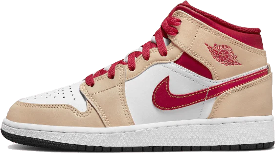 Nike Air Jordan 1 Mid Onyx Curry (GS) Beige