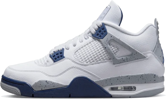 Nike Air Jordan 4 Midnight Navy (GS) Blauw