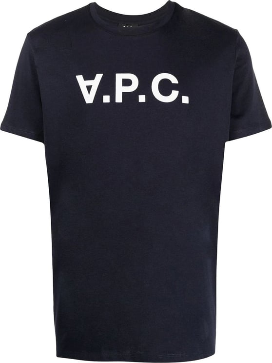 A.P.C. t shirt a logo imprime 10 Wit
