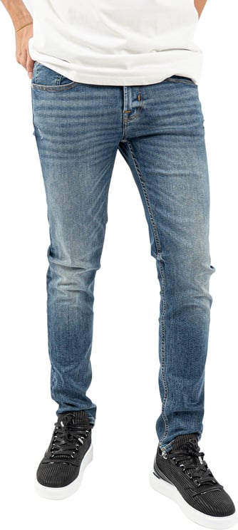 7 For All Mankind Slimmy Tapered Stretch Tek Jeans Blauw