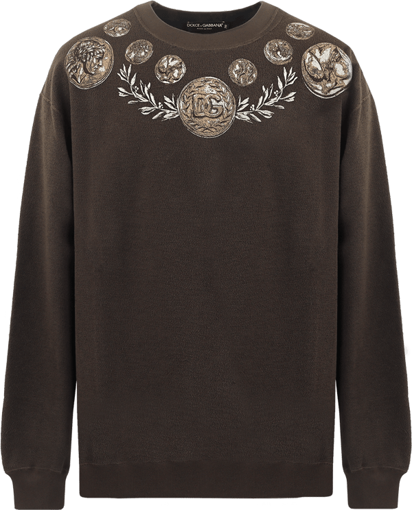 Dolce & Gabbana Sweaters Brown Bruin