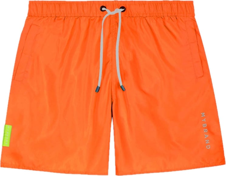 My Brand Basic Swim Capsule Zwembroek Heren Oranje Oranje