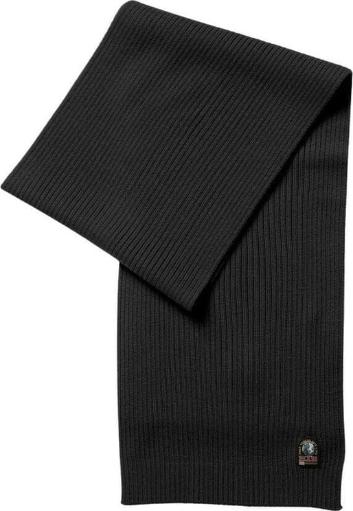 Parajumpers Rib scarf black Zwart