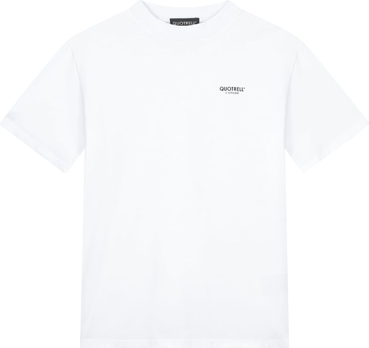 Quotrell L'Atelier T-Shirt White/Black Wit