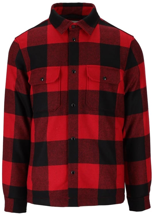 Woolrich Alaskan Check Overshirt Rood