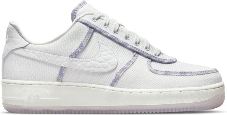 Nike Air Force 1 Low Lavender Sneakers Wit