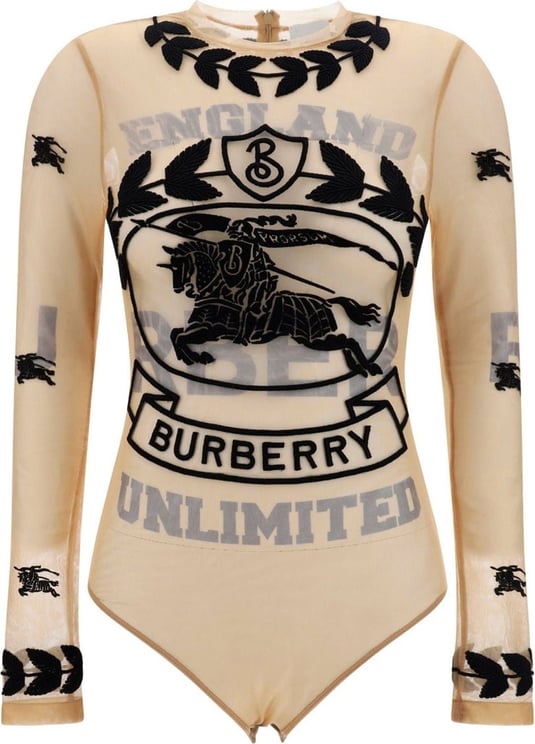 Burberry Burberry Tulle Stretch Body Beige
